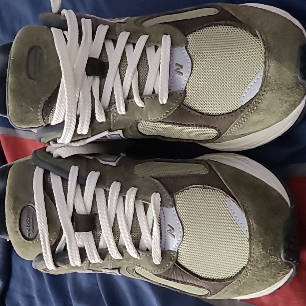 Olive Green New Balance 2002R